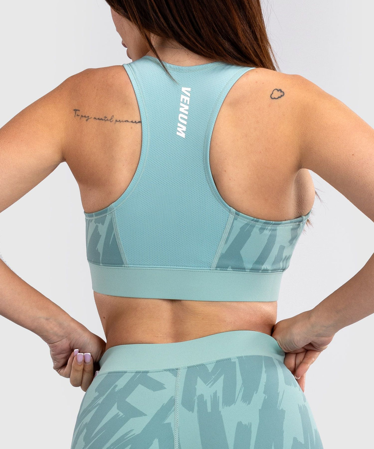 Venum Graffiti Women's Sports Bra - Aqua