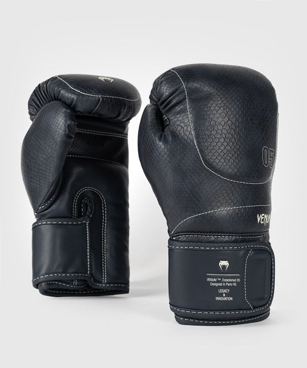 Venum Impact Evo Scales Boxing Gloves - Midnight Blue