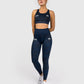 UFC Fusion by Venum Fight Week Women's Sports Bra - Oceanic Blue