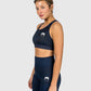 UFC Fusion by Venum Fight Week Women's Sports Bra - Oceanic Blue
