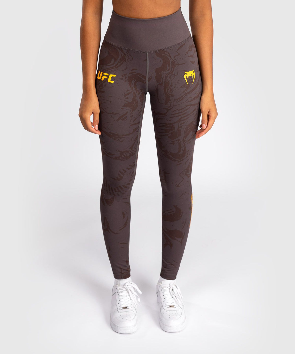 UFC Fusion by Venum Fight Week Women's Performance Tight - Earthen Brown
