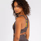 UFC Fusion by Venum Fight Week Women's Sports Bra - Earthen Brown