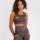 UFC Fusion by Venum Fight Week Women's Sports Bra - Earthen Brown