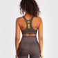 UFC Fusion by Venum Fight Week Women's Sports Bra - Earthen Brown