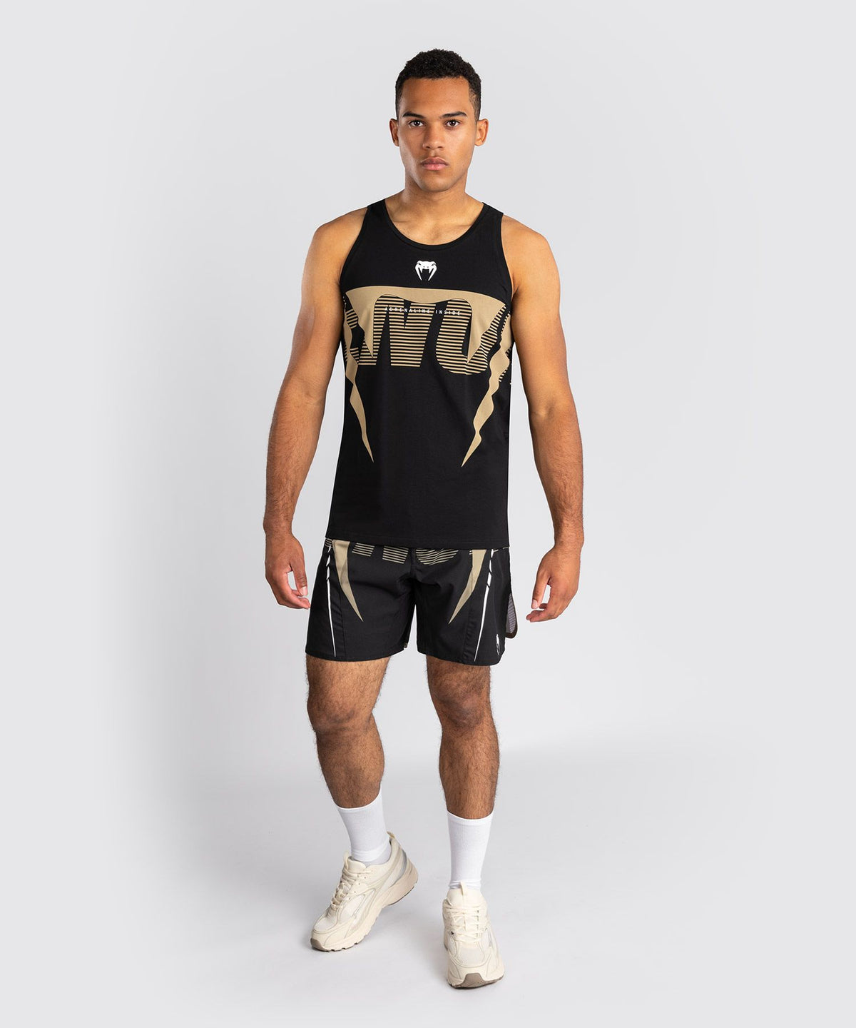 Venum Adrenaline Tank Top - Black/Sand