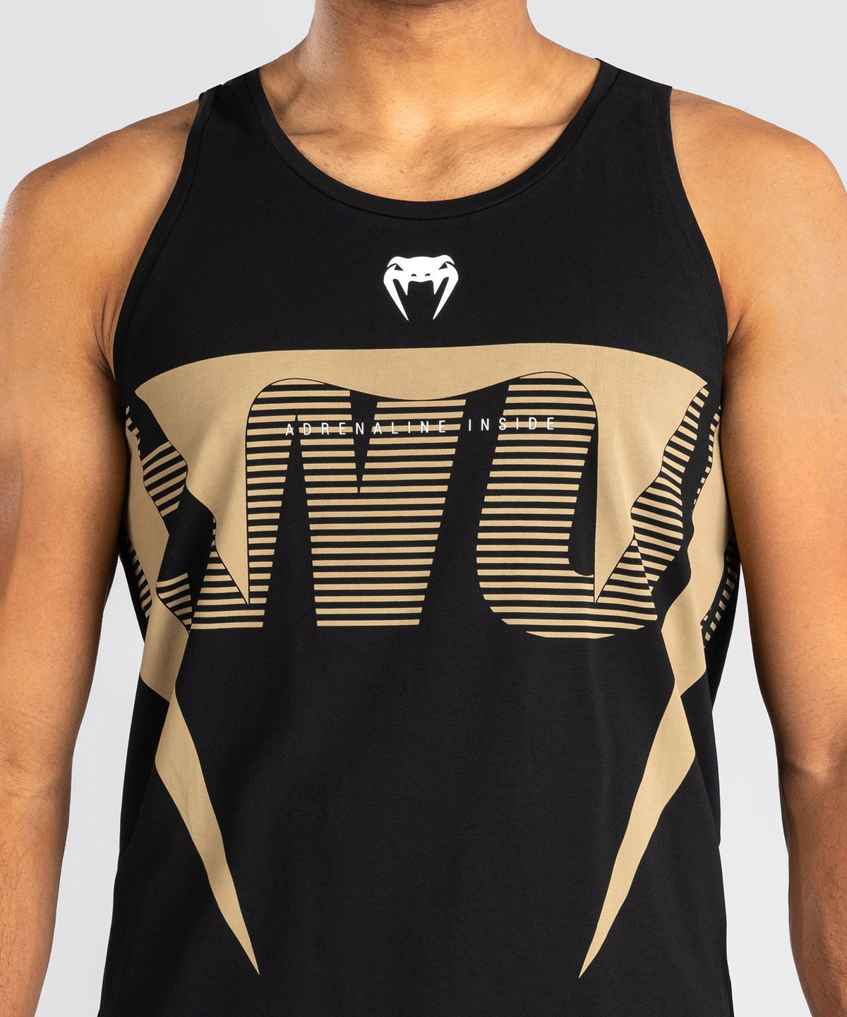 Venum Adrenaline Tank Top - Black/Sand