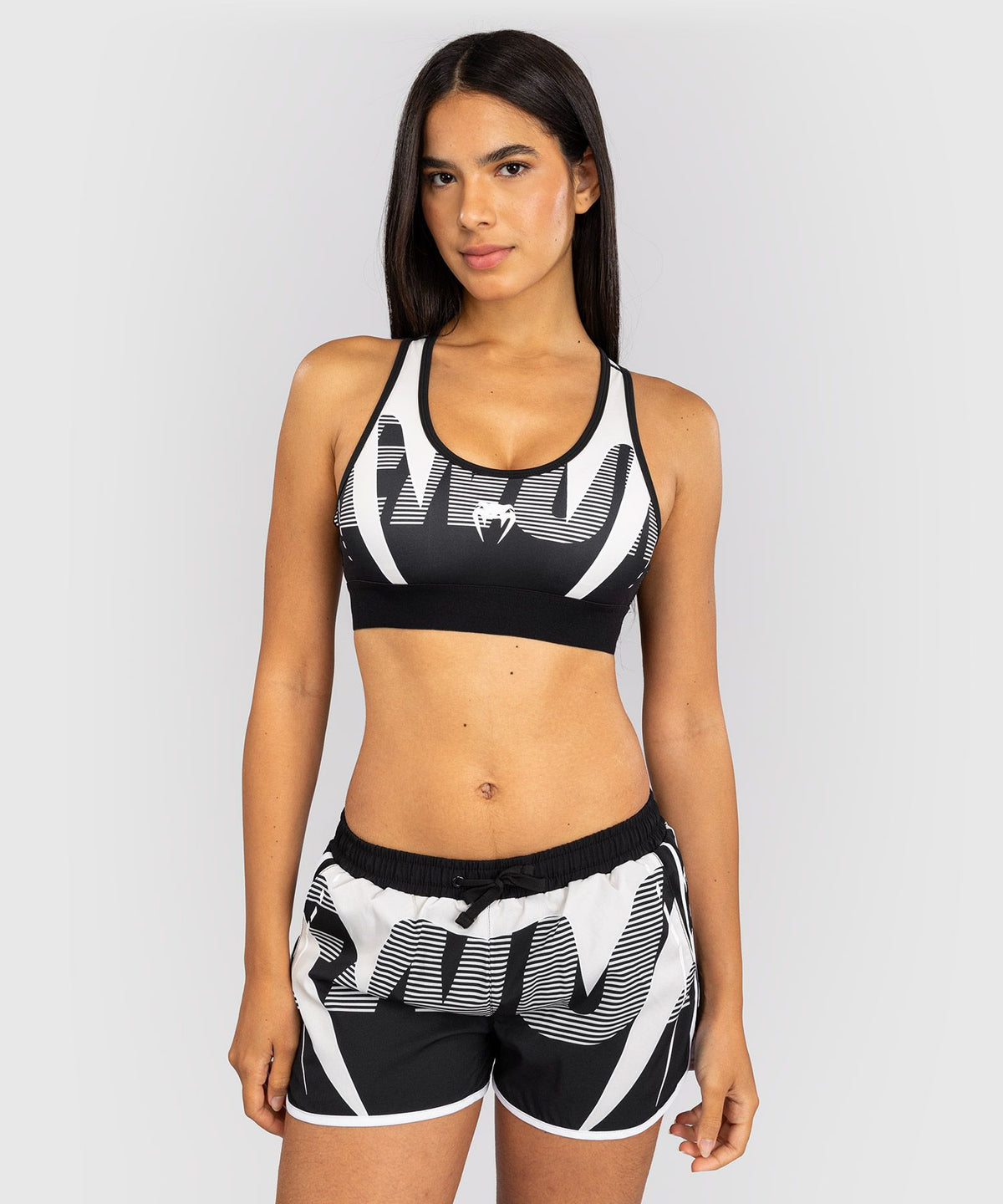 Venum Adrenaline Women's Sports Bra - Black/ Ivory