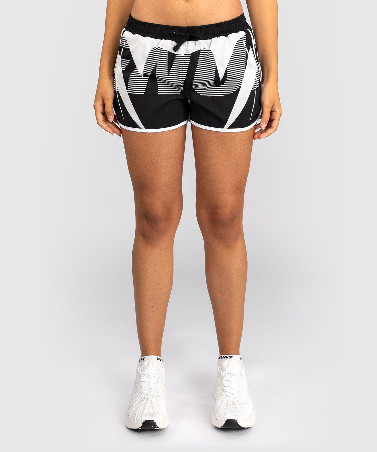 Venum Adrenaline Women's Training Shorts - Black/ Ivory