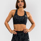 Venum Graffiti Women's Sports Bra - Urban Charcoal
