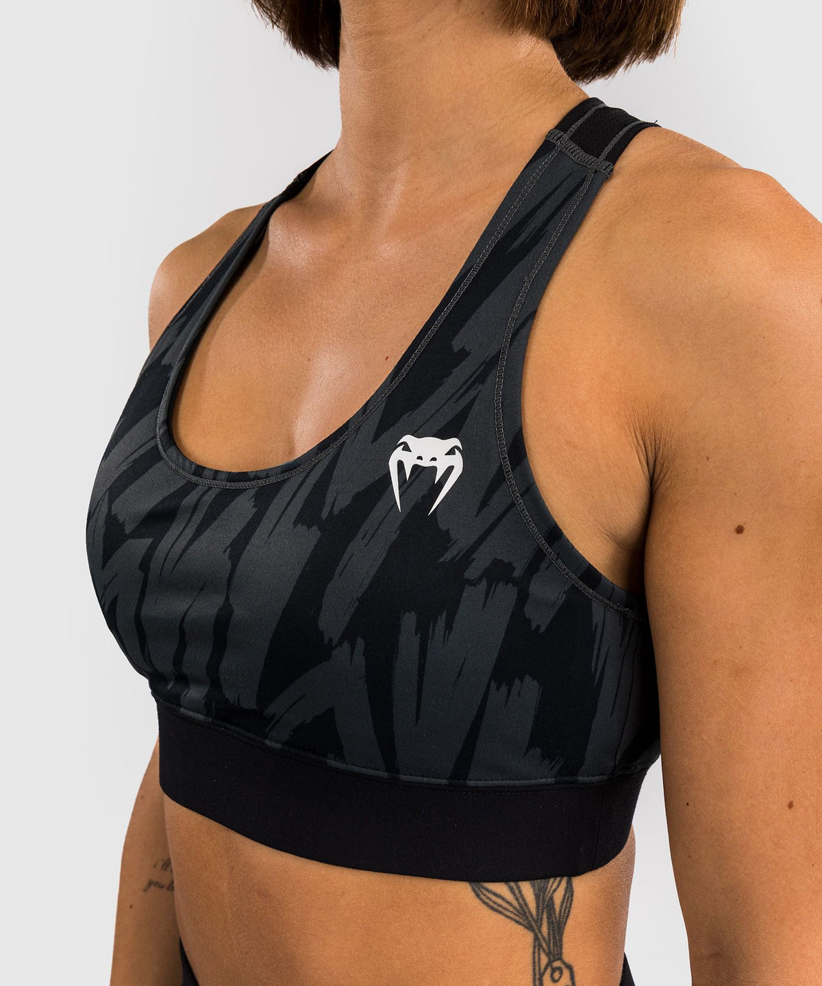 Venum Graffiti Women's Sports Bra - Urban Charcoal