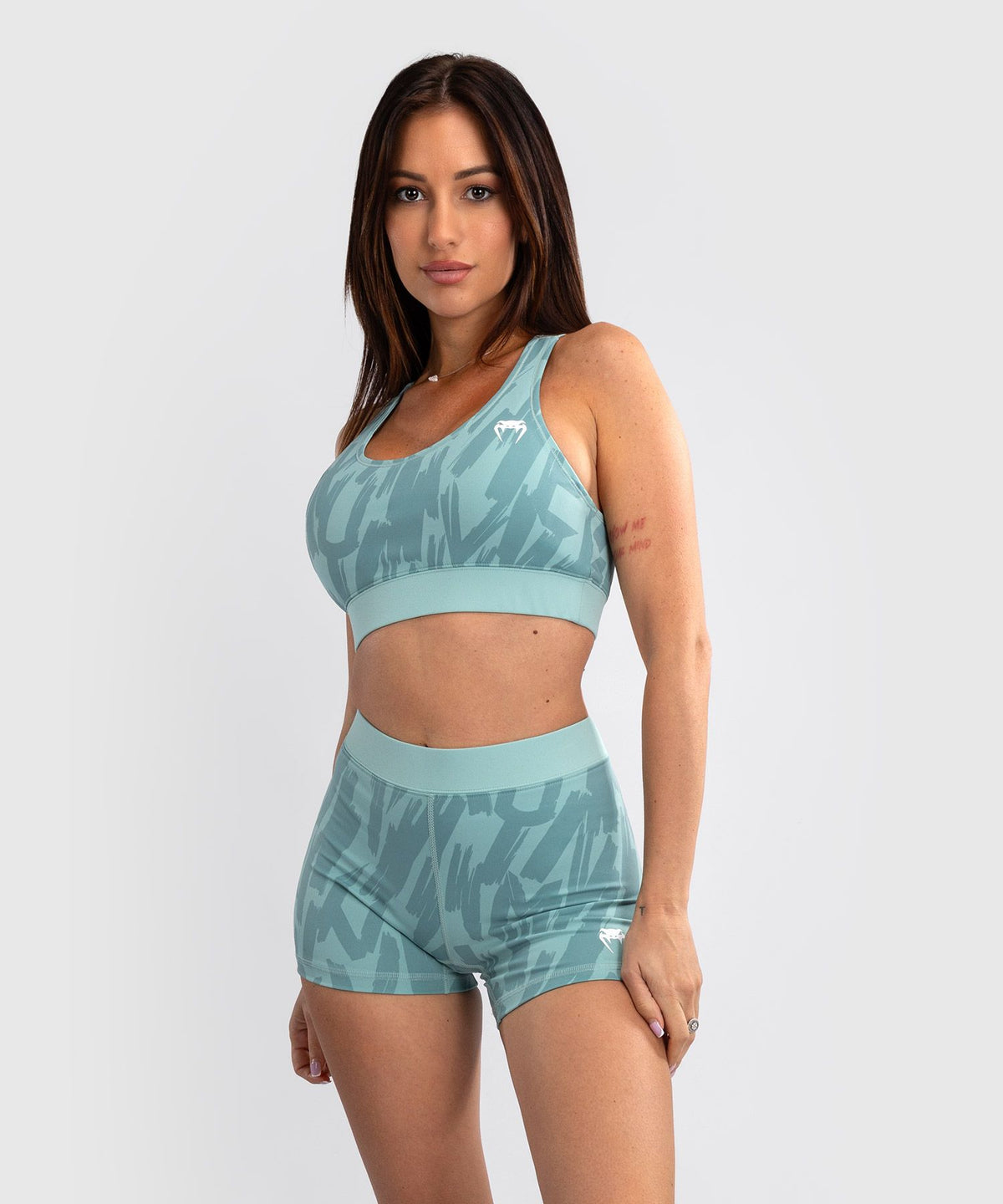 Venum Graffiti Women's Sports Bra - Aqua
