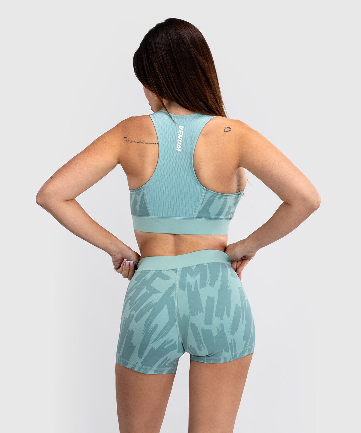Venum Graffiti Women's Sports Bra - Aqua
