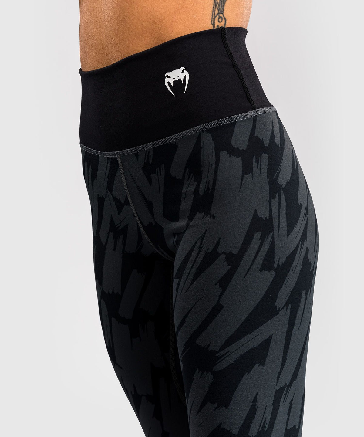 Venum Graffiti Women's Full-Length Leggings - Urban Charcoal
