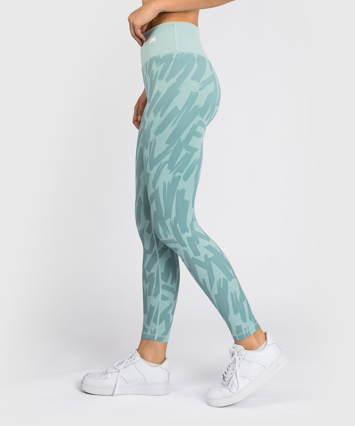 Venum Graffiti Women's Full-Length Leggings - Aqua