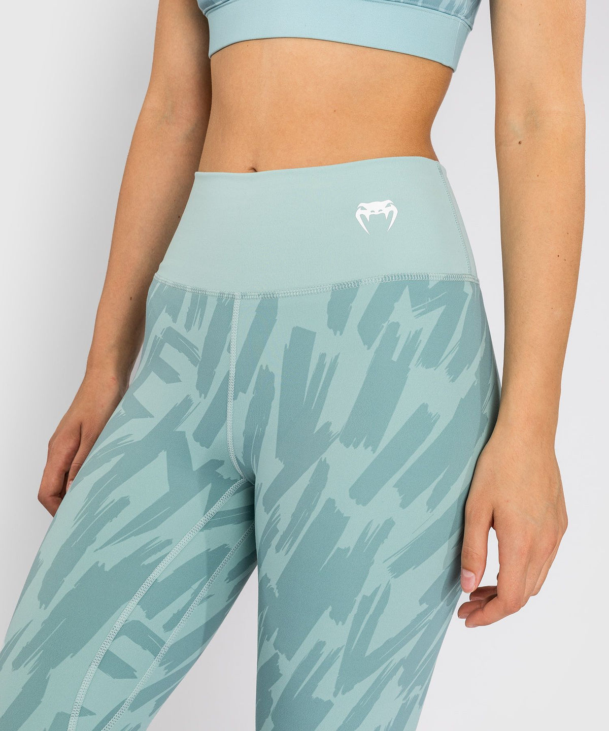 Venum Graffiti Women's Full-Length Leggings - Aqua