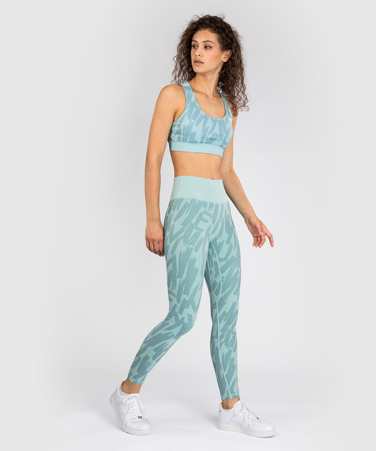 Venum Graffiti Women's Full-Length Leggings - Aqua
