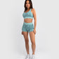 Venum Graffiti Women's Compression Shorts - Aqua