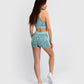 Venum Graffiti Women's Compression Shorts - Aqua