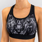 Venum Tiger Women's Sports Bra - Black/Silver