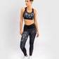 Venum Tiger Women's Sports Bra - Black/Silver