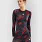 Venum x Sophia Rose Women's Long Sleeve Rashguard - Urban Red Camo