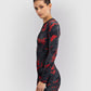 Venum x Sophia Rose Women's Long Sleeve Rashguard - Urban Red Camo