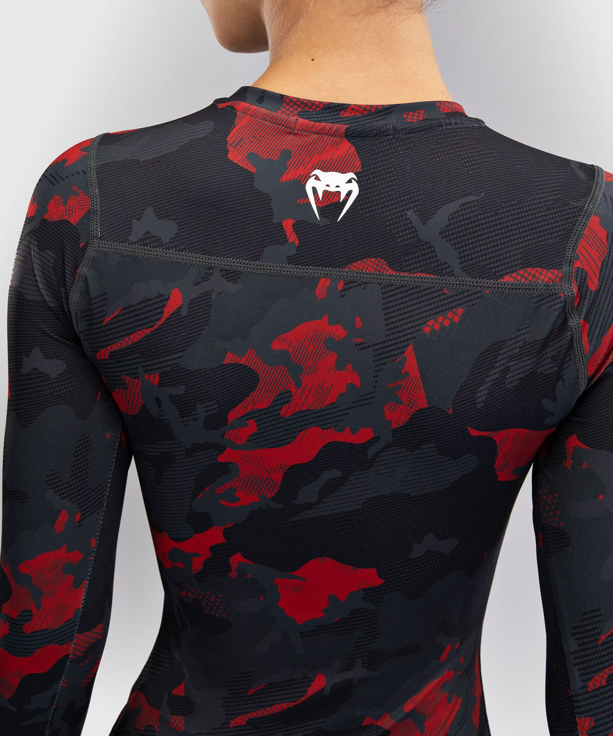 Venum x Sophia Rose Women's Long Sleeve Rashguard - Urban Red Camo