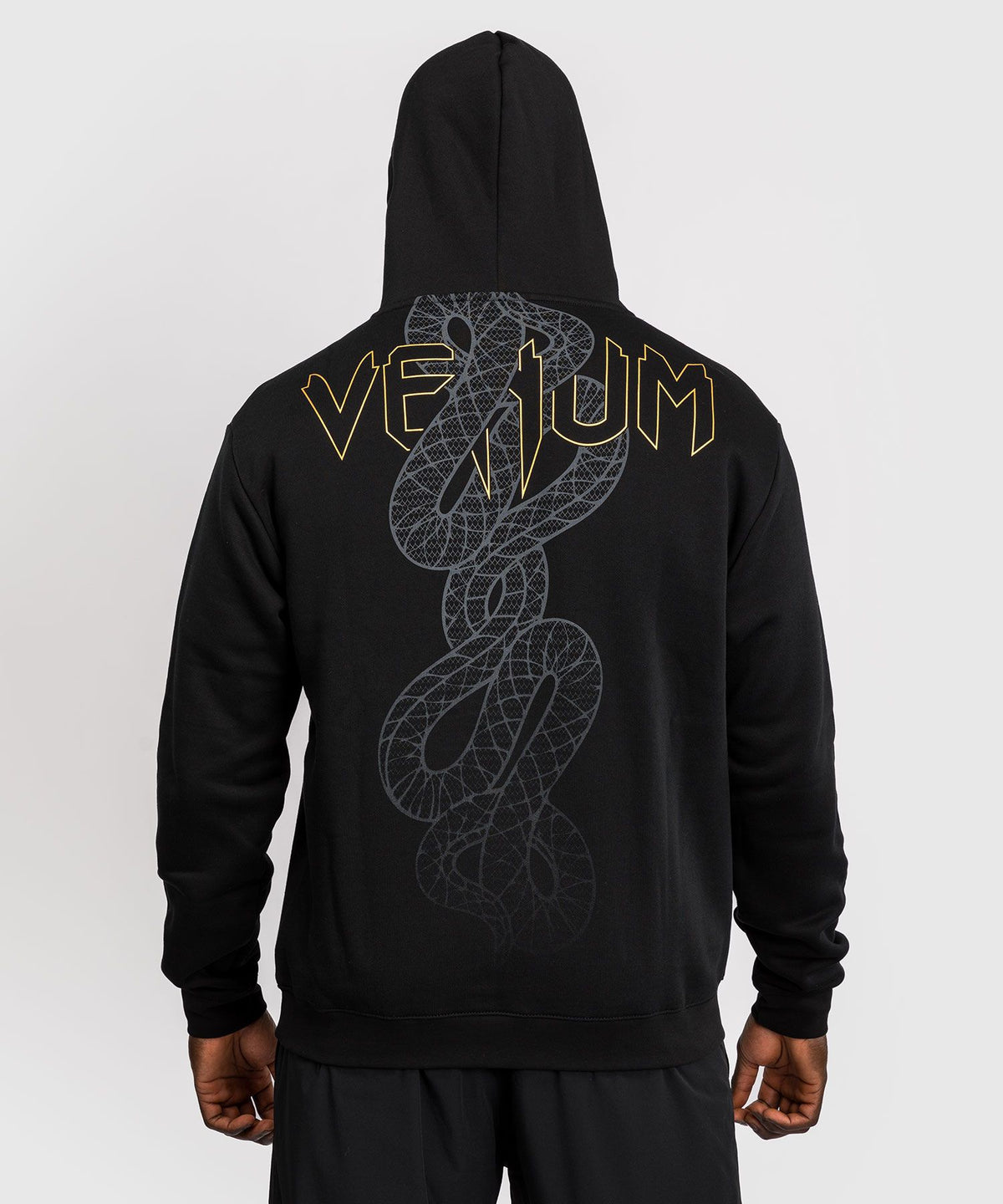 Venum Serpenti Hoodie - Black/Silver/Gold