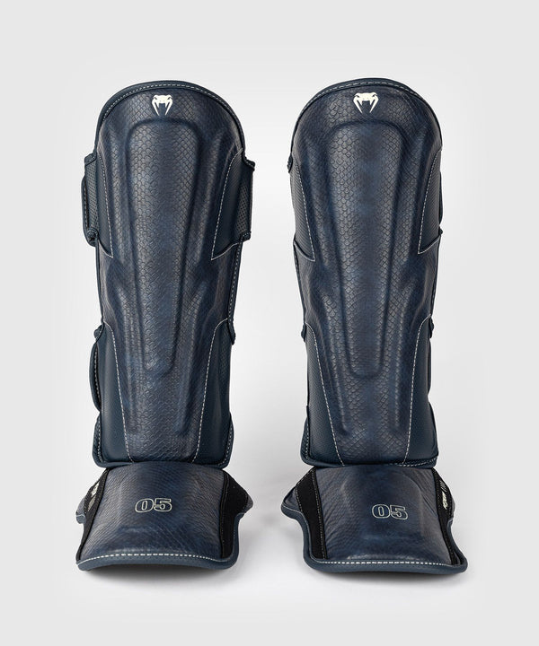 Venum Impact Evo Scales Shinguards - Midnight Blue