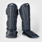 Venum Impact Evo Scales Shinguards - Midnight Blue