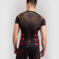 Venum Quetzal Fury Short Sleeve Rashguard - Black/Fury Red/ Tangerine