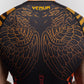 Venum Quetzal Fury Short Sleeve Rashguard - Black/Fury Red/ Tangerine