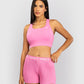 Venum Essential X Women's Sports Bra - Candy Pink