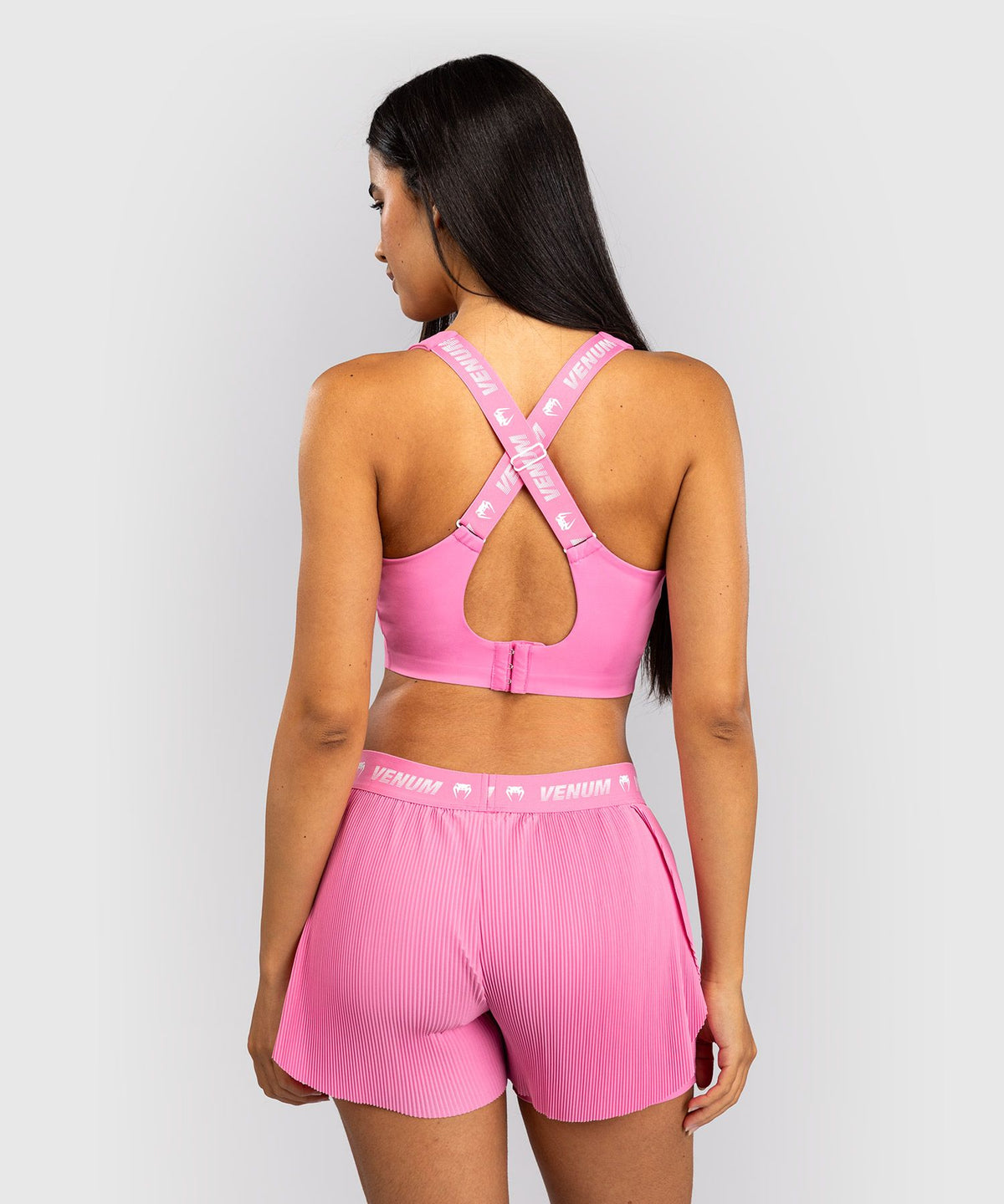 Venum Essential X Women's Sports Bra - Candy Pink