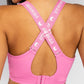 Venum Essential X Women's Sports Bra - Candy Pink