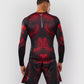 Venum Matupa Long Sleeve Rashguard - Black/Red/Silver