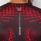 Venum Matupa Long Sleeve Rashguard - Black/Red/Silver