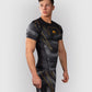 Venum Matupa Short Sleeve Rashguard - Black/Grey/Gold