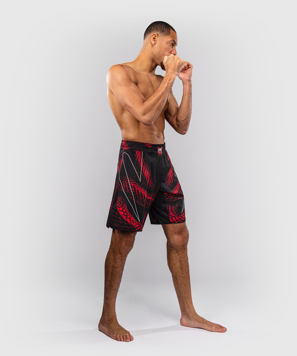 Venum Matupa Fightshorts - Black/Red/Silver