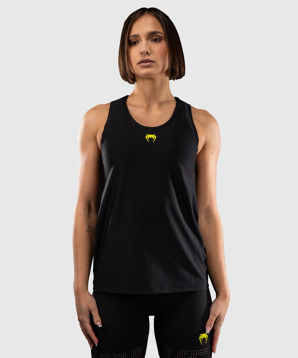 Venum Lazer Women's Dry Tech Tank Top - Black/Yellow