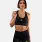 Venum Lazer Women's Sports Bra - Black/Yellow