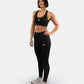Venum Lazer Women's Sports Bra - Black/Yellow