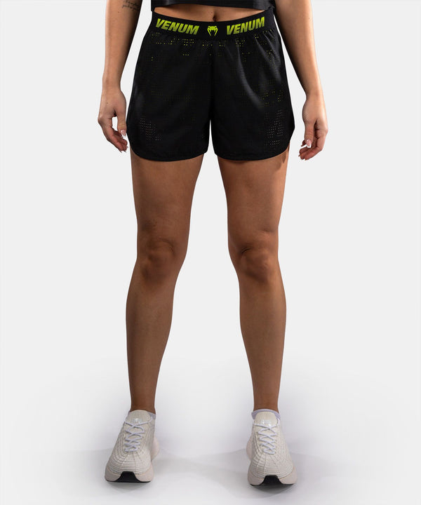 Venum Lazer Women's Training Shorts - Black/Yellow