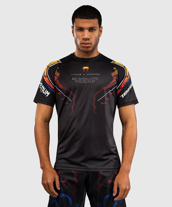 Venum x TEKKEN 8 Dry-Tech T-Shirt Yoshimitsu - Black/Orange