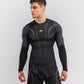 Venum Streamline Long Sleeve Rashguard - Black/Gold