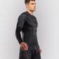 Venum Streamline Long Sleeve Rashguard - Black/Gold