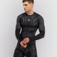 Venum Streamline Long Sleeve Rashguard - Black/Gold