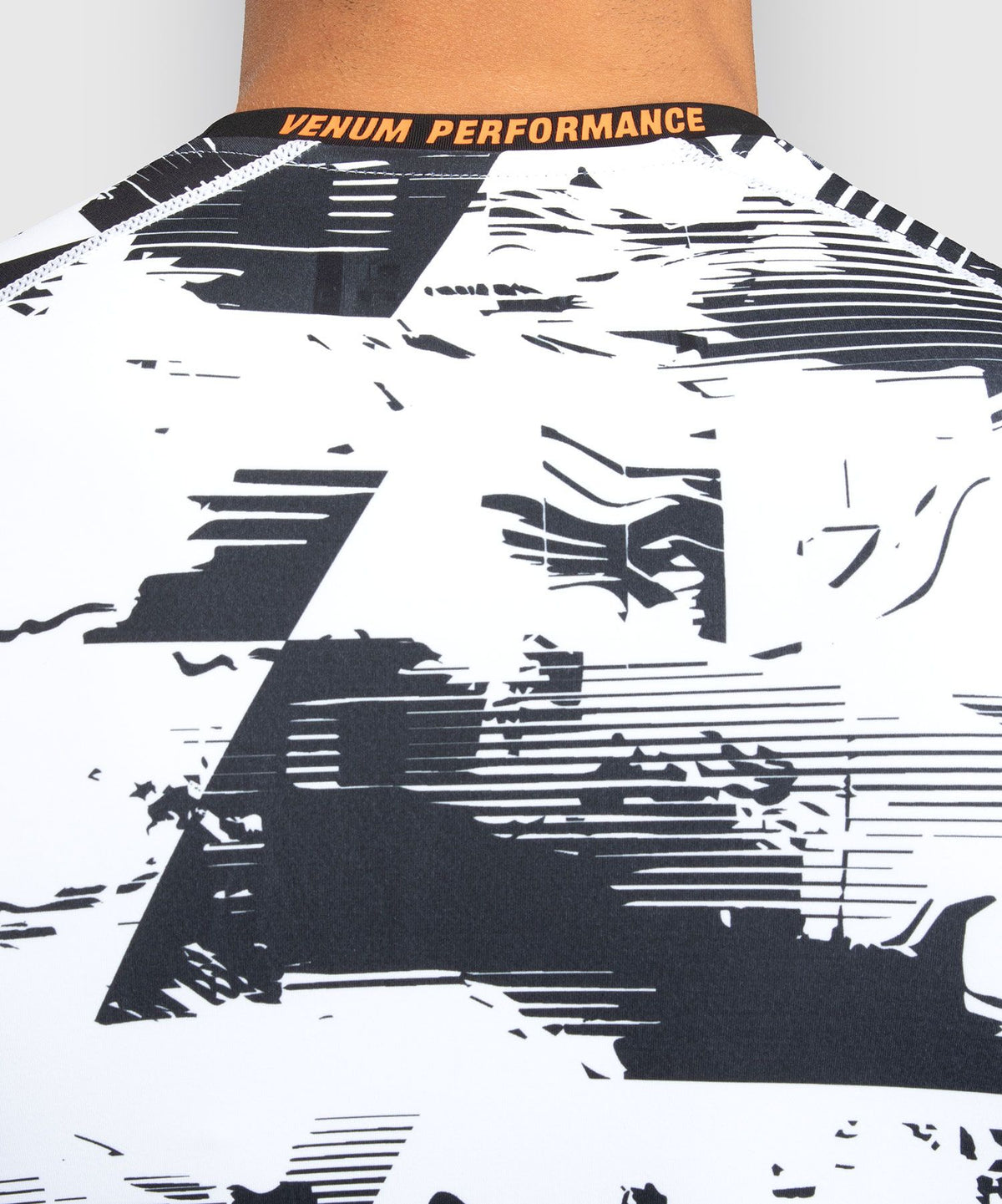 Men's UFC Zenith by Venum White Authentic Fight Week Performance Long Sleeve Rashguard