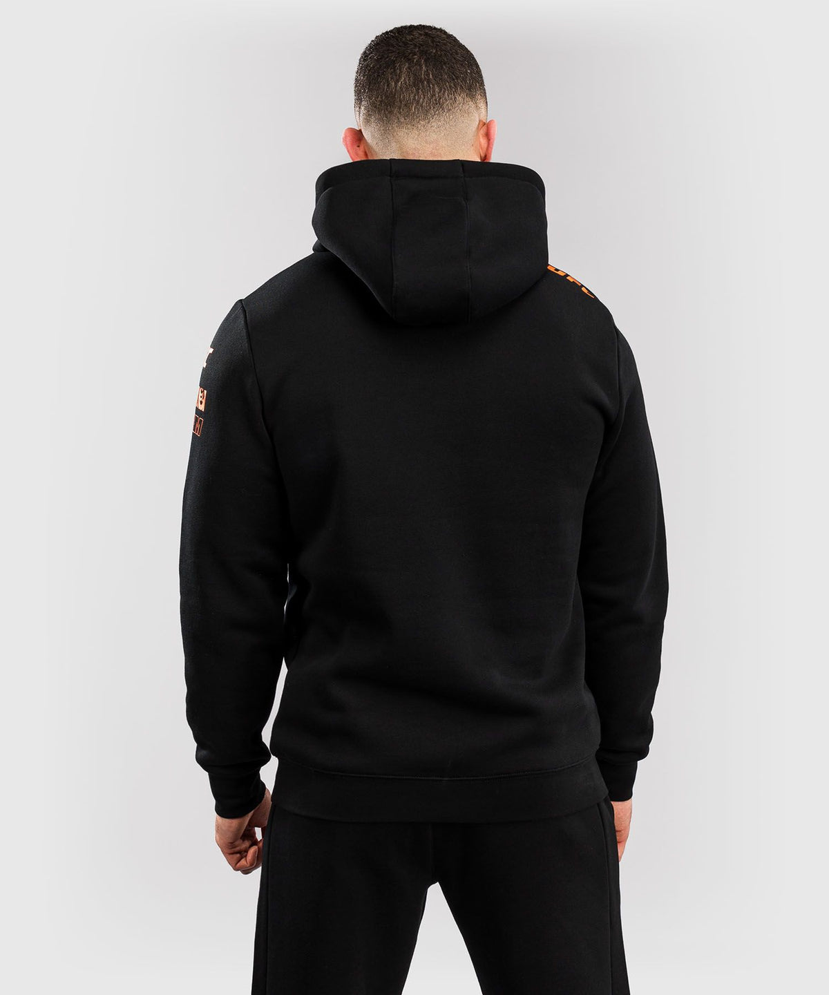 Men's UFC Zenith by Venum Black Authentic Fight Week Pullover Hoodie