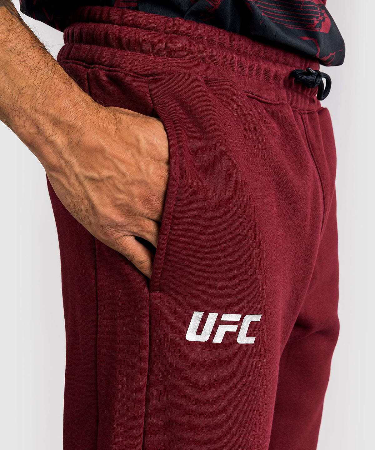 Men's UFC Zenith by Venum Burgundy Authentic Fight Week Pant